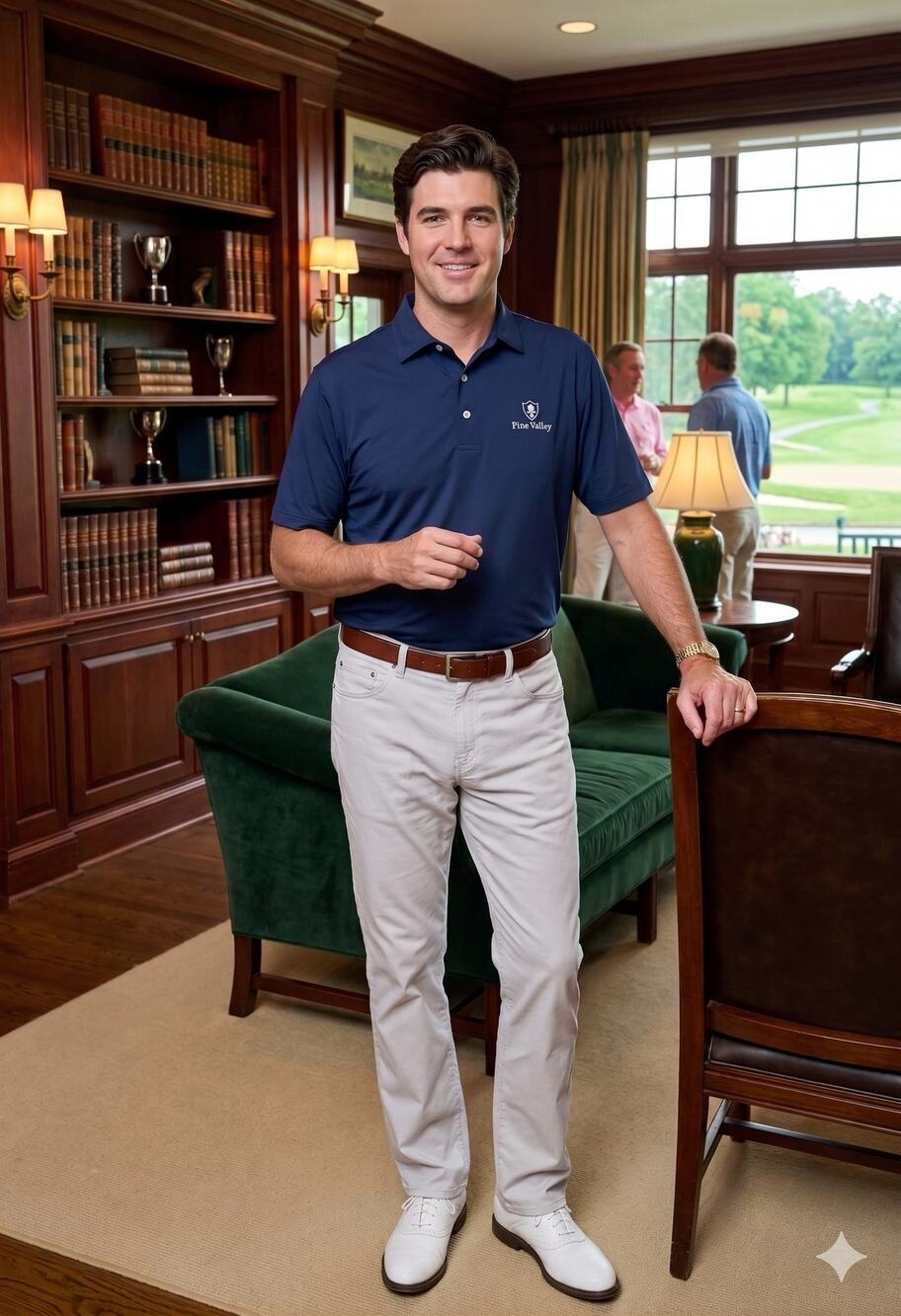 NWT Peter Millar Crown Comfort 5-Pocket Golf Pants British Grey 34x34 MS24B46